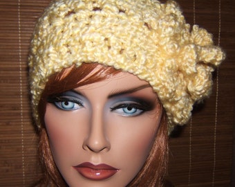 Crochet Winter Style Headband - Headwrap "Soft as a Cloud" Warm!