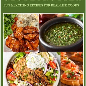 The Cooking Globetrotter:Fun and exciting recipes for real life cooks cover page.
