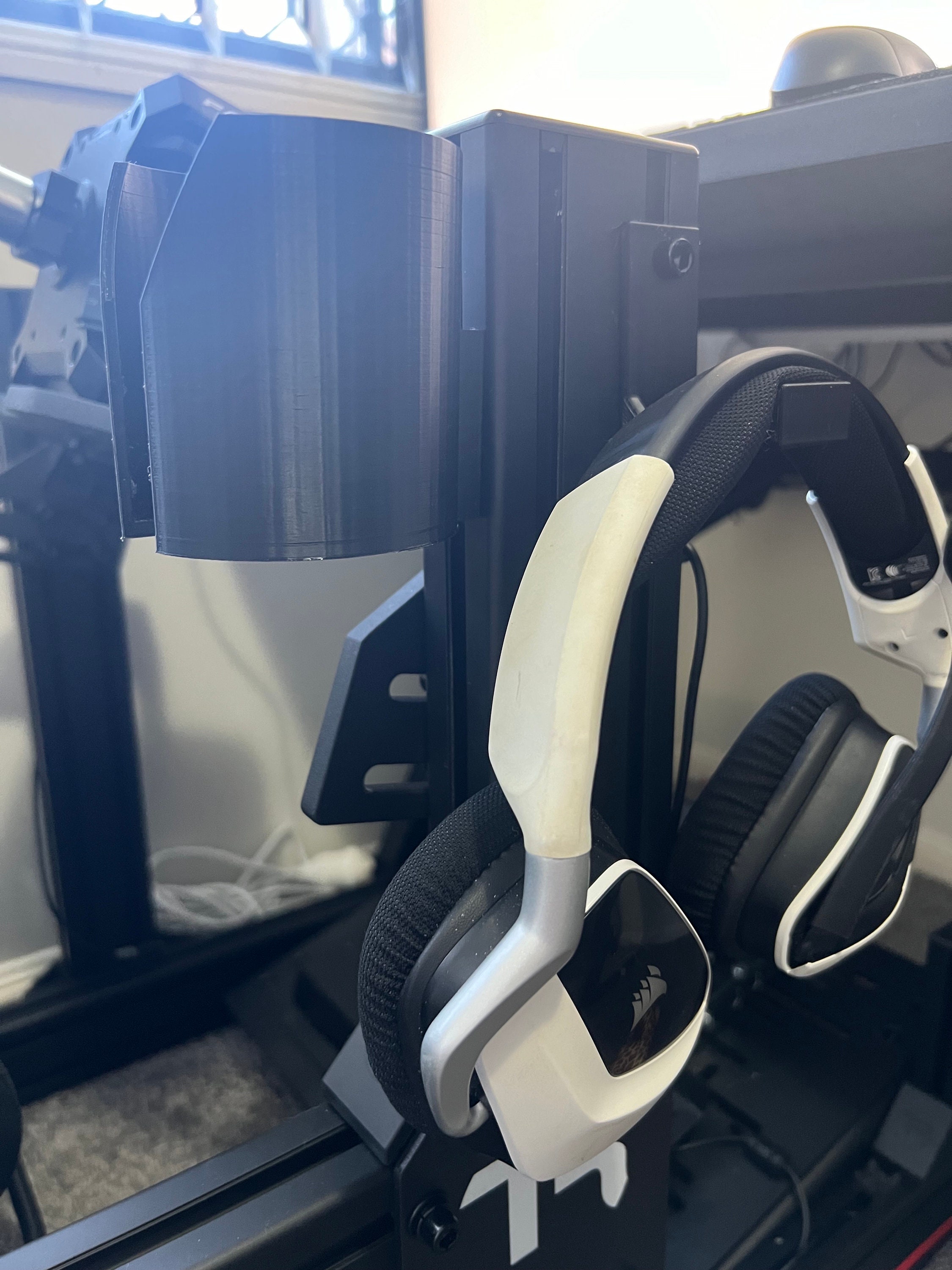 Sim Racing Cup and Headphone Holder - Etsy
