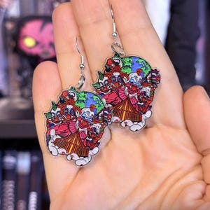 Killer Klowns Earrings| Horror Movie Earrings