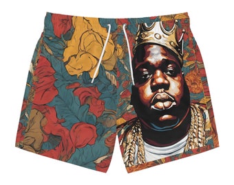 Biggy Smalls inspired Swim Trunks ~ Designed in Australia