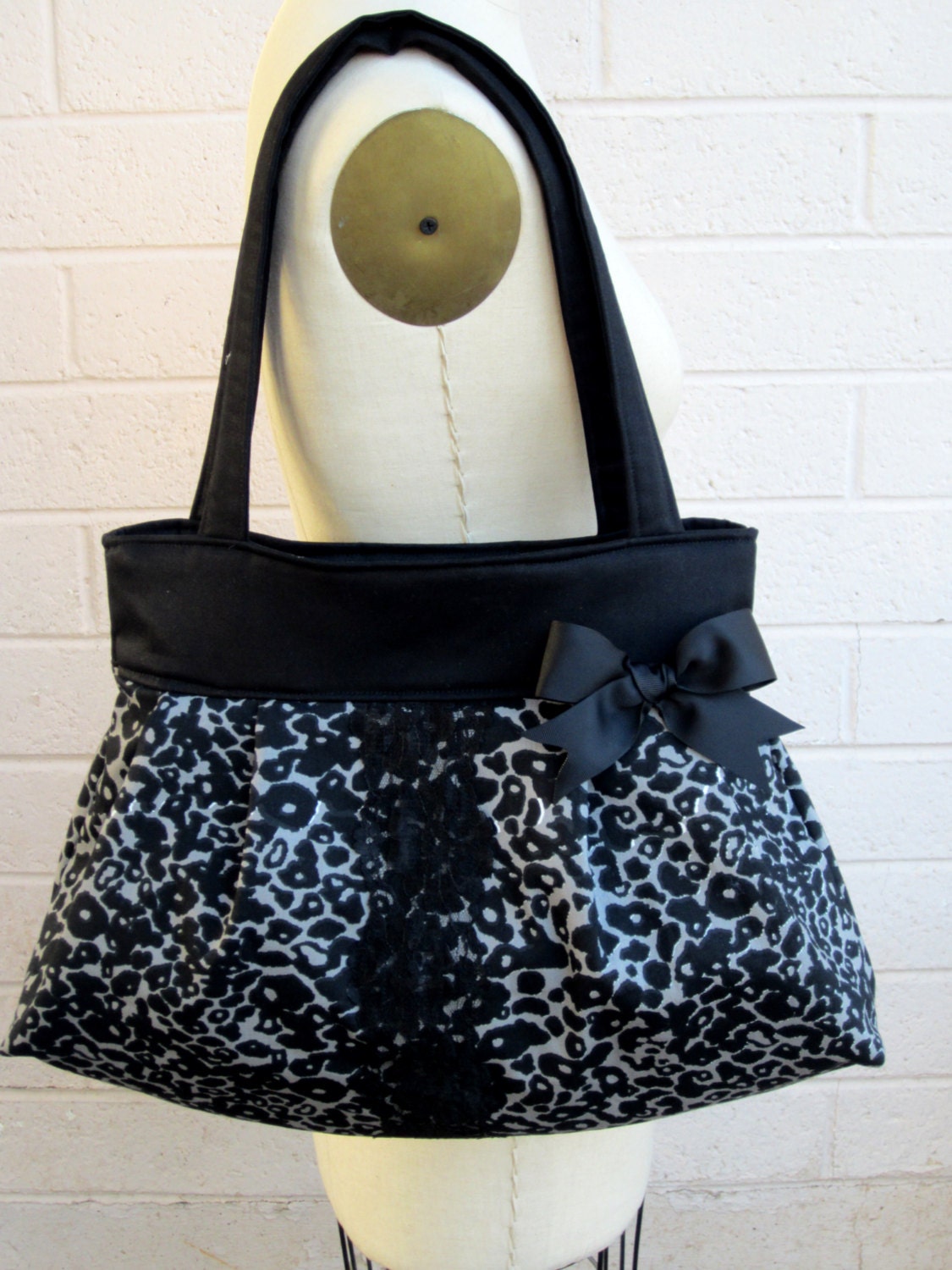 leopard print handbag
