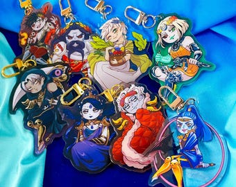 Hades Game Character Acrylic Keychain