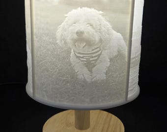 Personalised 3D-Printed Lamp