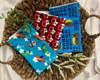 Burp Cloths, Baby Gift, Baby boy, Newborn, Baby Shower