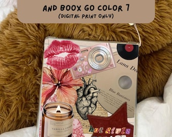 Downtown girl Boox Go 7 Insert | Floral E-Reader Accessory (Digital Download)