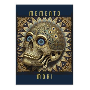 Stoiker Memento Mori Premium Grußkarten (10er-Set)