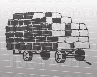 Hay Bales Svg Etsy