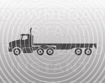 Free Free 325 Flat Bed Truck Svg SVG PNG EPS DXF File