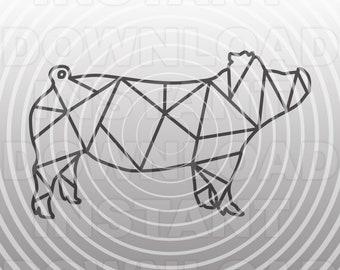 Download Geometric animal svg | Etsy