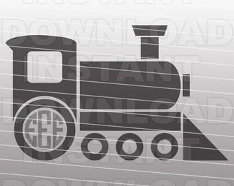 Download Train Monogram Svg Etsy