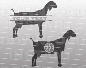 Download Nubian Goat Svg File Etsy