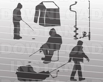 Download Ice Fishing Svg Etsy