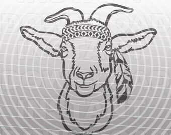 Download Hippie Goat Svg Etsy