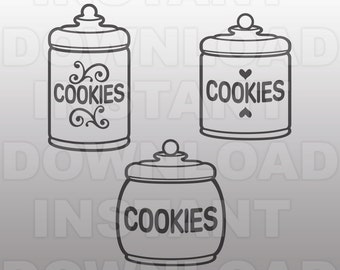 Download Cookie Jars Svg Etsy