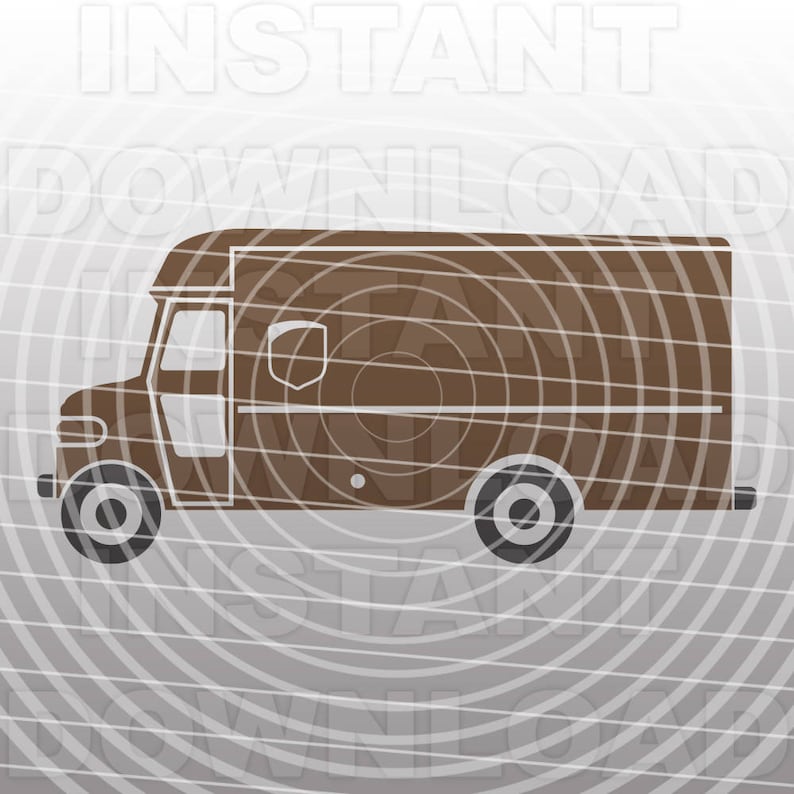 UPS Delivery Truck SVG File UPS Truck svg File For ...