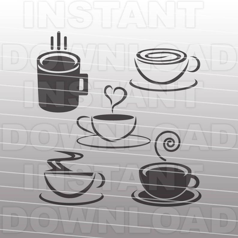 Download Coffee SVG BundleCoffee Cup SVG FileCoffee Mug SVG | Etsy
