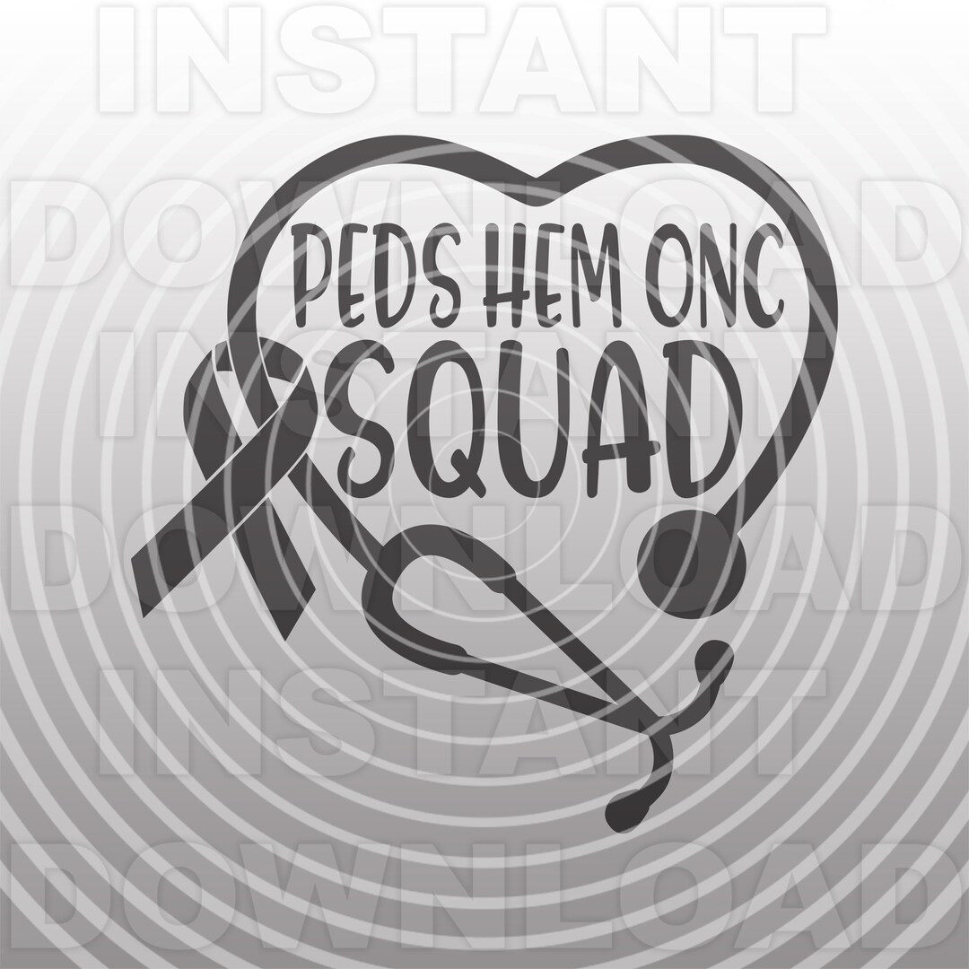Pediatric Hematology Oncology SVG File,stethoscope Heart Svg,cancer ...