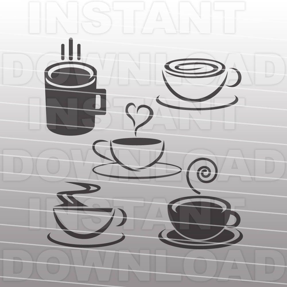 Free Free 269 Silhouette Vector Coffee Cup Svg SVG PNG EPS DXF File