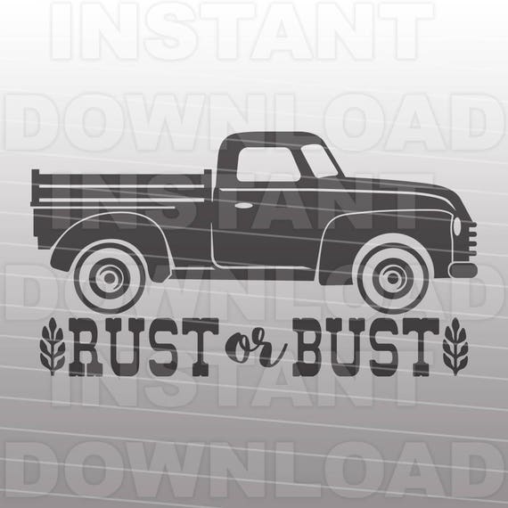 Rust or Bust SVG FileJunkin Vintage SVGGarage Sale svg | Etsy