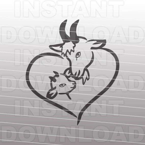 Free Free 264 Silhouette Baby Goat Svg SVG PNG EPS DXF File