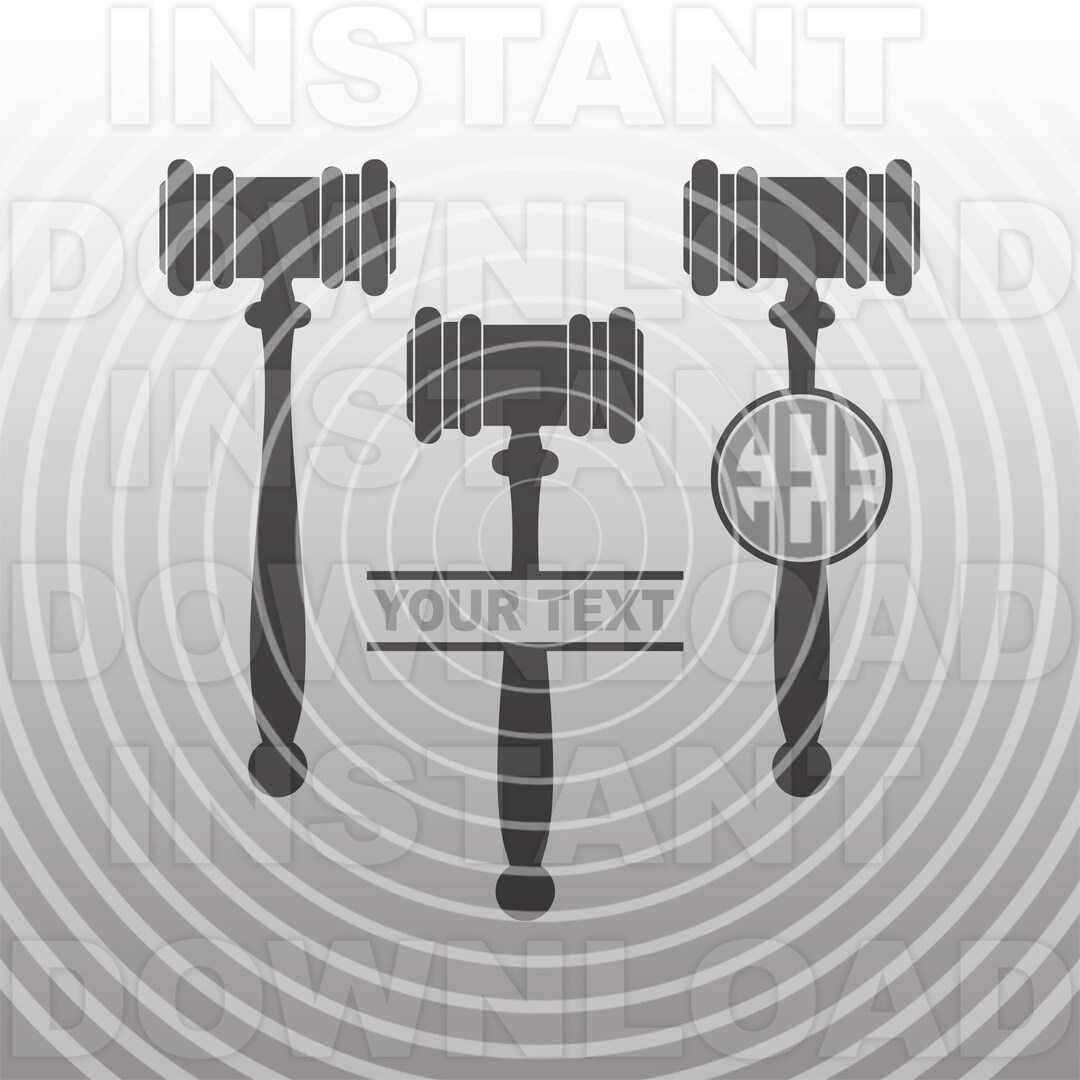 Gavel SVG File,judge Gavel Svg,auction Svg,auctioneer Svg vector Art