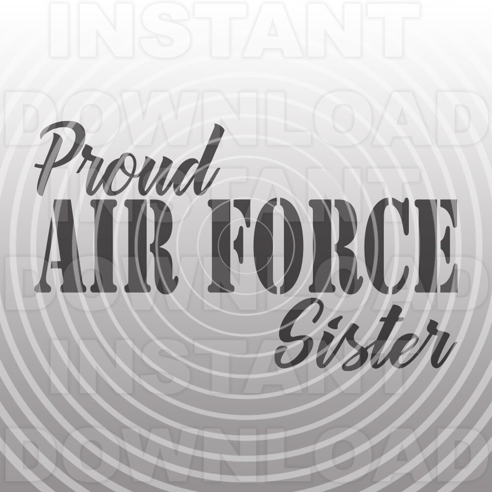 Free Free Proud Air Force Family Svg 711 SVG PNG EPS DXF File