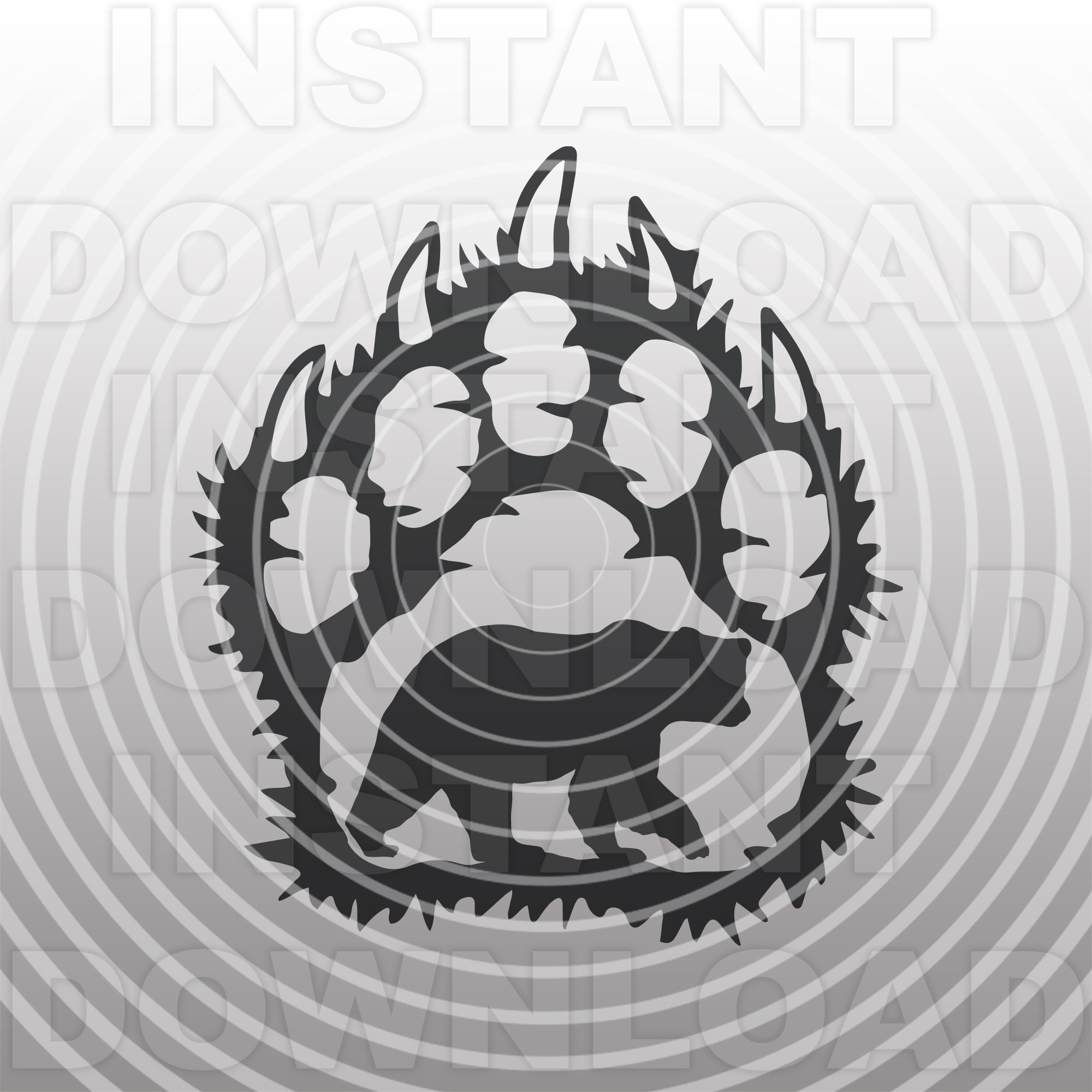 Grizzly Bear Paw Print Stencil grizzly-bear-paw-print-stencil