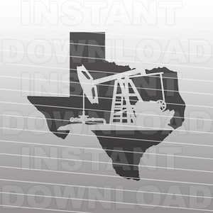 Texas Oil Pipeline Pumpjack SVG File,Oilfield SVG,Pipeline svg -Vector Art Commercial & Personal Use- Cricut,Cameo,Silhouette,Vinyl Decal