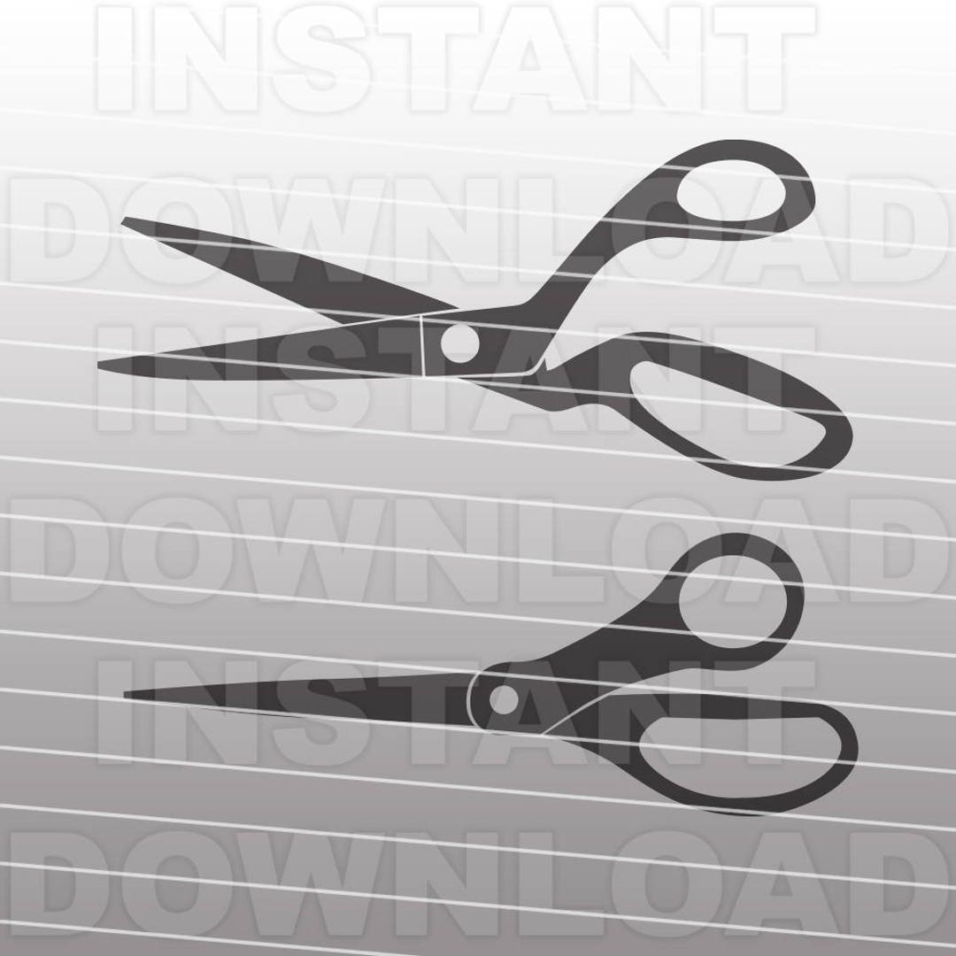 Scissors SVG Filesewing Scissors Svgcrafting Svg vector Art Etsy