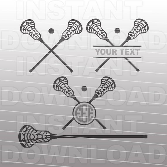 Craft Supplies & Tools Cricut Lacrosse svg Lacrosse monogram svg