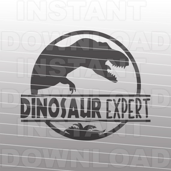 Dinosaur Expert SVG File,t-rex Dinosaur Shirt Design SVG vector Art  Commercial & Personal Use Cricut,silhouette,cameo,iron on Vinyl,htv -   Canada