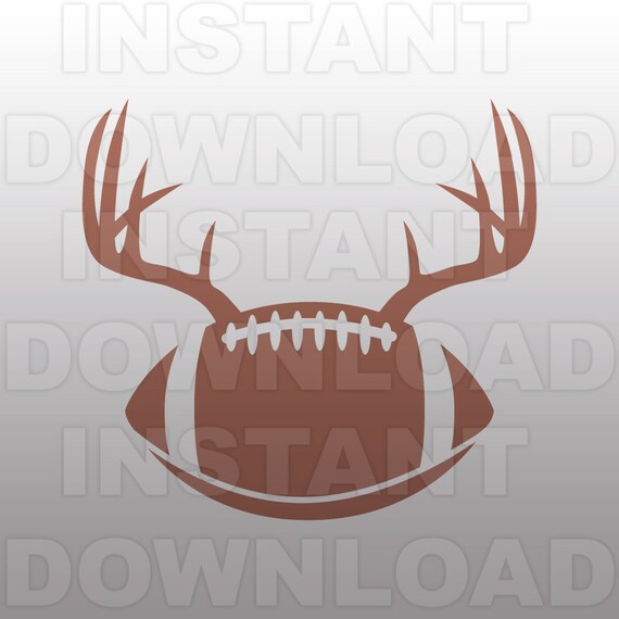 Download Free Football And Hunting Svg Filedeer Hunting Svgfootball Svg Etsy SVG Cut Files