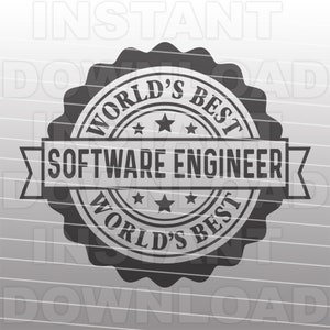 Worlds Best Software Engineer SVG File,Software Developer SVG,Computer Geek svg -Commercial/Personal Use- Cricut,Silhouette Cameo,vinyl svg