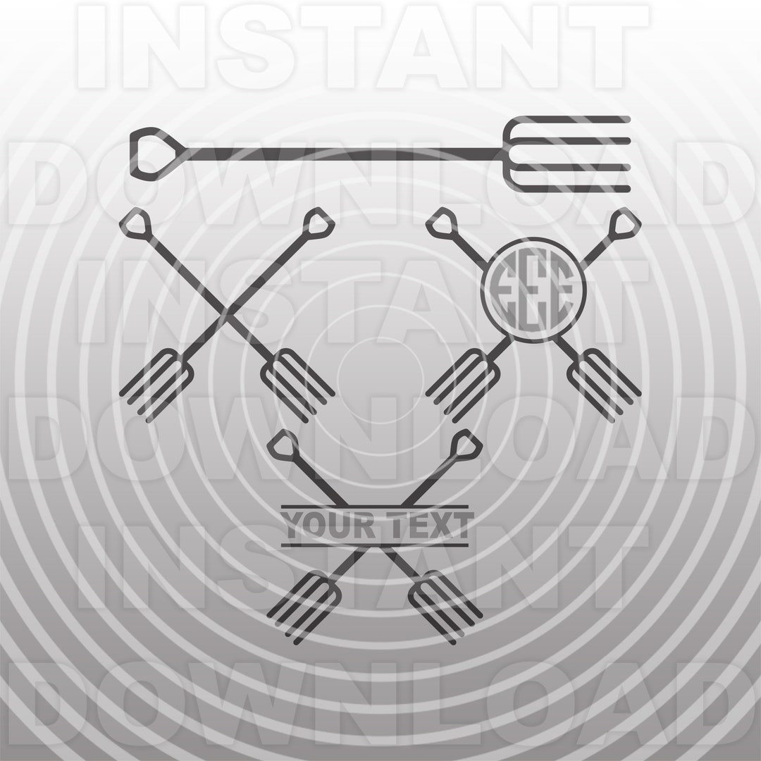 Pitchfork SVG Filefarming Svgfarmer SVG commercial & Etsy