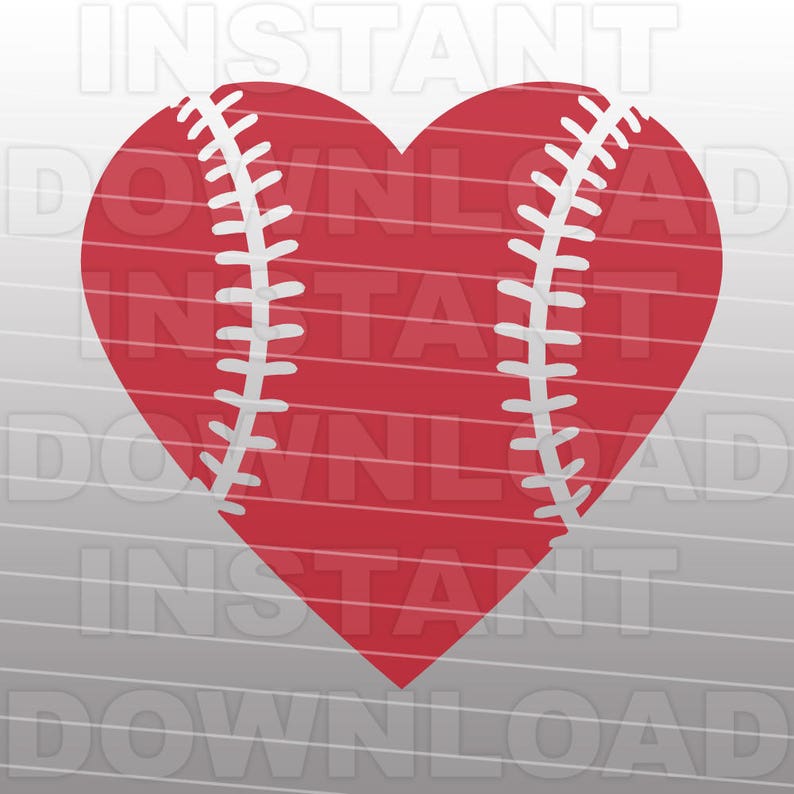 Free Free Baseball Svg Heart 105 SVG PNG EPS DXF File