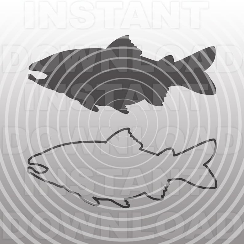 Download Rainbow Trout SVG FileTrout Fishing SVG Vector Clip Art ...