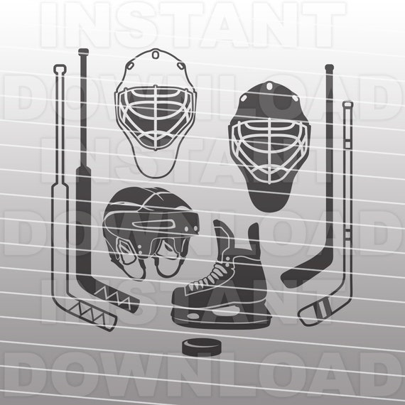 Download Ice Hockey SVG BundleHockey SVG Vector Clip Art for | Etsy