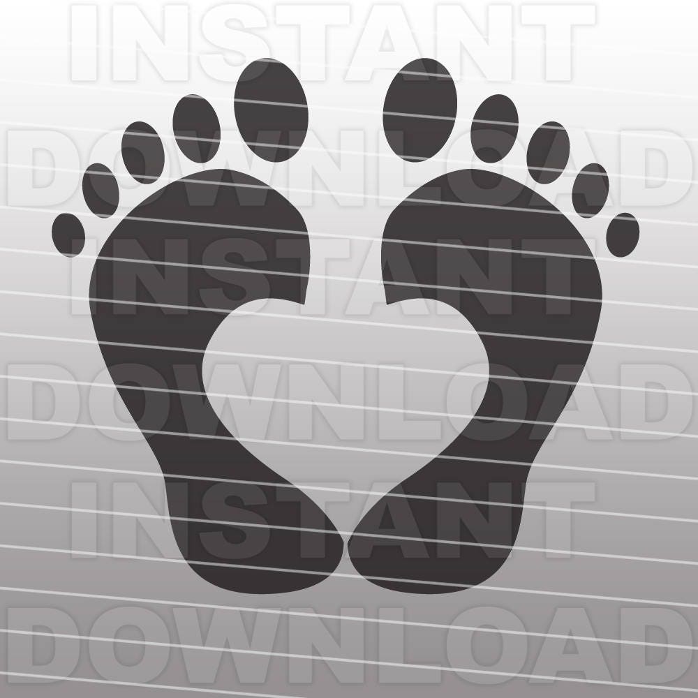 Download Baby Feet SVG File-Baby Girl SVG-Baby Boy SVG-Cutting | Etsy