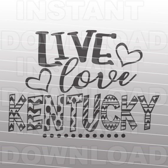 Download Kentucky Svg Filekentucky Wildcats Svglive Love Kentucky Etsy