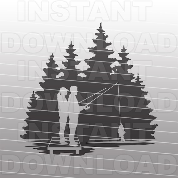Free Free 136 Fishing Couple Svg SVG PNG EPS DXF File