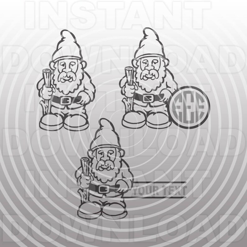 Download Garden Gnome SVG FileYard Gnome SVGGardening svg Vector ...