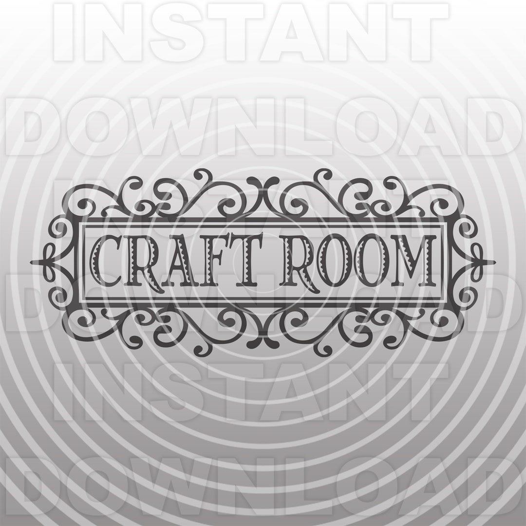 Craft Room SVG File,craft Room Sign Svg,cricut Craft Room Svg File ...