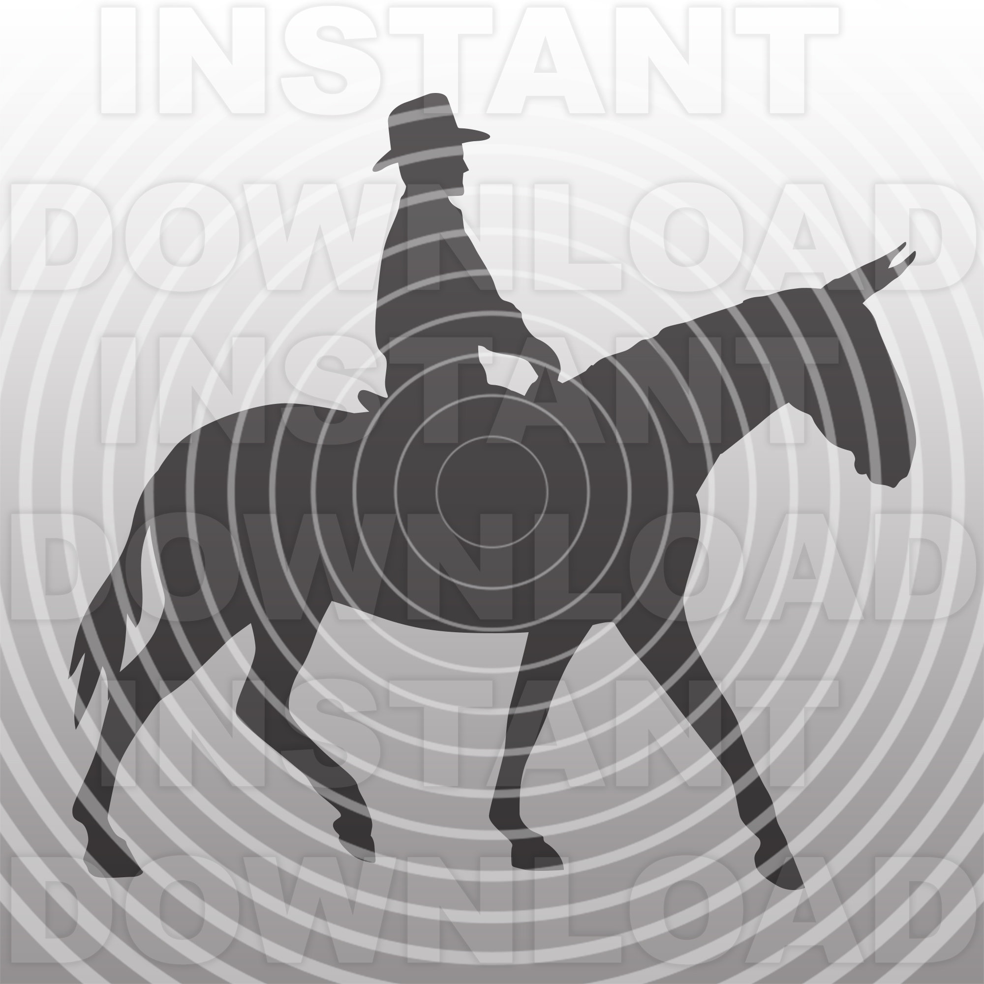 Mule Rearing Svg Cowboy Riding Mule SVG File,mule Svg,farm Animals Svg,livestock Svg ...