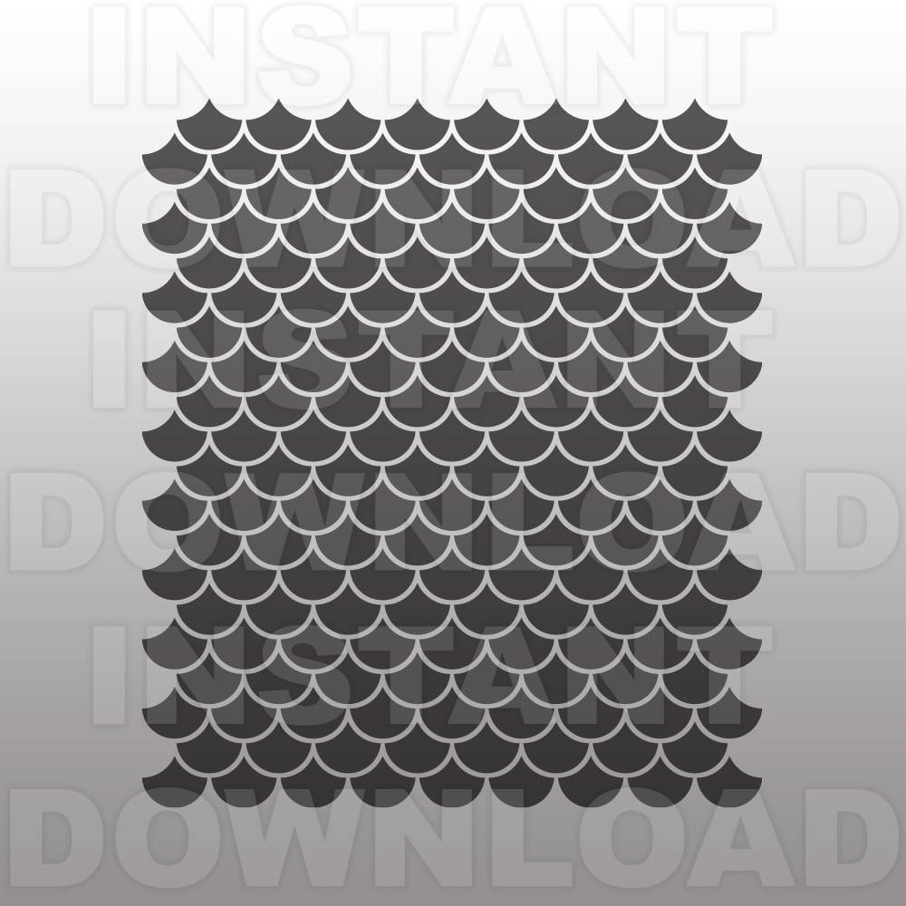 Fish Scales SVG Filefishing Svgfisherman Svg File personal Etsy
