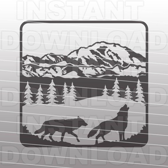 Free Free Silhouette Mountain Scene Svg 447 SVG PNG EPS DXF File