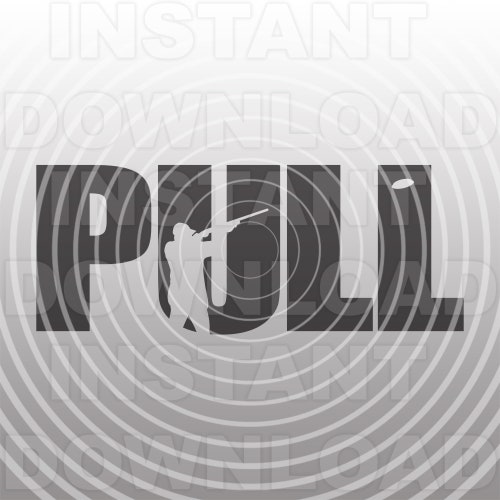 Trap Shooting Svg PNG Cricut File Pull Svg Clay Shooting Etsy Singapore