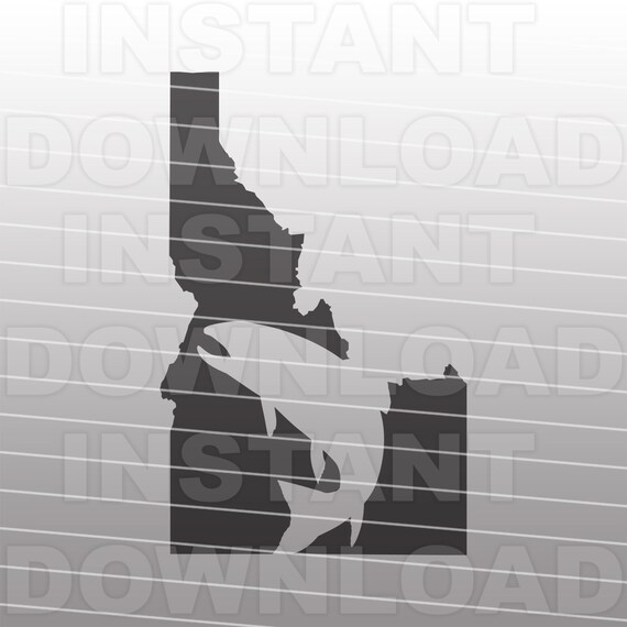 Download Idaho Trout Fishing Svg Filetrout Fly Fishing Svgtrout Etsy