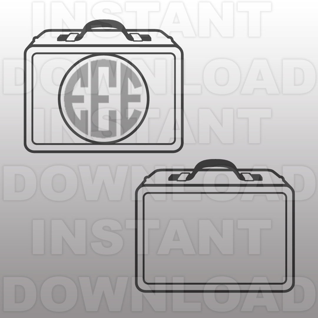 Back to School Lunch Box SVG File, Cricut Svg, Silhouette Svg, Svg Cuts