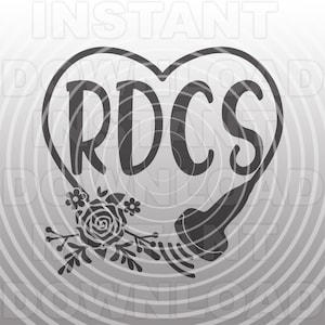 Registrierte Diagnostische Herz Sonograph SVG Datei,Floral Ultraschall Sonde svg-kommerzielle/persönlichen Gebrauch- Cricut,Silhouette,Cameo,Vinyl Cut